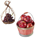 Μήλα, σταφύλια κια χυμοί: Έχουμε πολλά να επωφεληθούμε καταναλώνοντας φρούτα και τους χυμούς τους. 