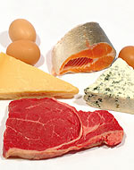 Η βιταμίνη Β12 υπάρχει στο κρέας, στα ψάρια, στα αυγά και στα γαλακτοκομικά προϊόντα. 