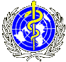 Το έμβλημα της Παγκοσμίου Οργάνωσης Υγείας των Ηνωμένων Εθνών.