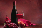 Κόκκινο κρασί και φρούτα